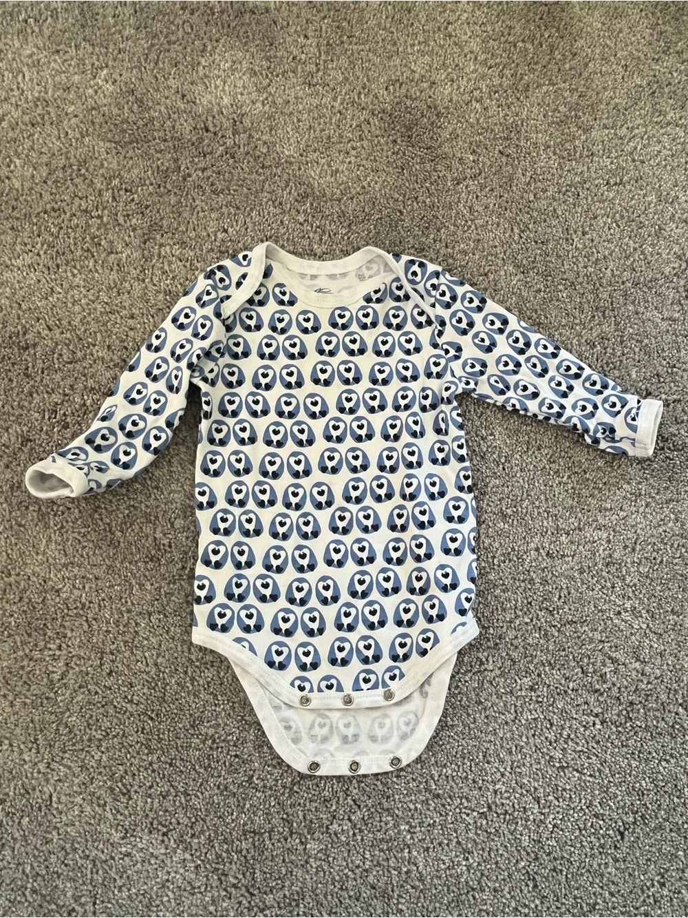 Roller Rabbit Baby Infant Bodysuit Onesie Long Sleeve 3-6 Months